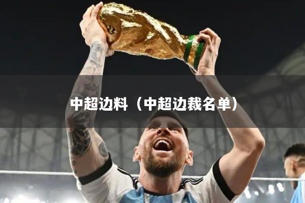 中超边料(中超边裁名单)