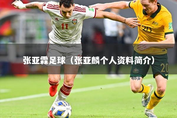 张亚霖足球（张亚麟个人资料简介）